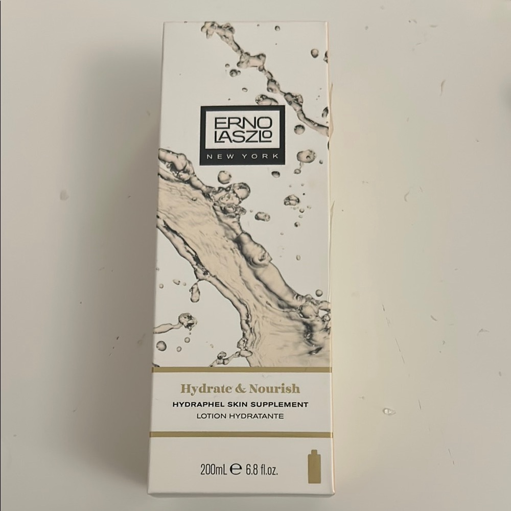 nwt Erno Laszlo Hydraphel Skin Supplement Lotion - White
